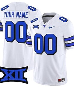 Custom BYU Cougars Jersey Name and Number Vapor Limited College Football Stitched 1996 Throwback