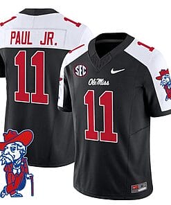 Chris Paul Jr Jersey #11 Ole Miss Rebels Vapor Limited College Football Stitched Black Alternate