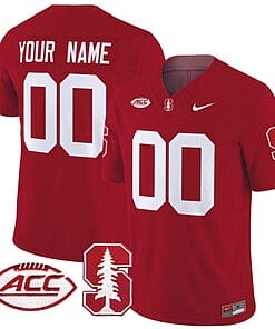 Custom Stanford Cardinal Jersey Name and Number Vapor Limited College Football Stitched Crimson