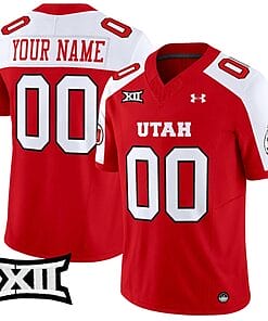 Custom Utah Utes Jersey Name and Number Vapor Limited College Football Stitched Red Alternate