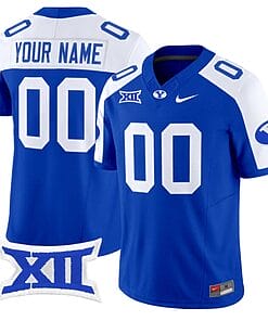Custom BYU Cougars Jersey Name and Number Vapor Limited College Football Stitched Royal Alternate