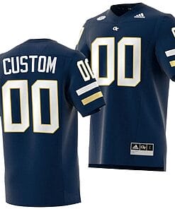 Custom Georgia Tech Yellow Jackets Jersey Name and Number 2023 Premier Football Uniform Navy