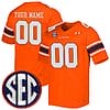 Custom Auburn Tigers Jersey Name and Number College Football Orange Alternate – All Stitched