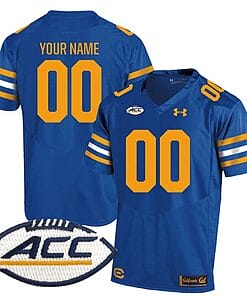 Custom California Golden Bears Jersey Name and Number College Football Royal Blue – All Stitched