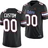 Custom Florida Gators Jersey Name and Number Alternate College Football 2023 24 Black
