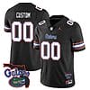Custom Florida Gators Jersey Name and Number College Football Black Limited – All Stitched