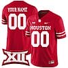 Custom Houston Cougars Jersey Name and Number College Football Alternate Red – All Stitched