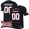 Custom Houston Cougars Jersey Name and Number College Football Black Game – All Stitched