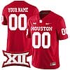Custom Houston Cougars Jersey Name and Number College Football Red Game – All Stitched