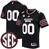 Custom Mississippi State Jersey Name and Number College Football Black Premier – All Stitched