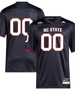 Custom NC State Wolfpack Jersey Name and Number College Football Black Alternate Game – All Stitched
