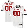 Custom NC State Wolfpack Jersey Name and Number College Football White Away Game – All Stitched