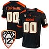 Custom Oregon State Beavers Jersey Name and Number College Football Black Home – All Stitched