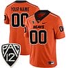 Custom Oregon State Beavers Jersey Name and Number College Football Orange Alternate Game – All Stitched