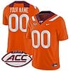 Custom Virginia Tech Hokies Jersey Name and Number College Football Orange Alternate Game – All Stitched