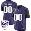 Custom Washington Huskies Jersey Name and Number College Football Purple Game – All Stitched