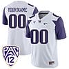 Custom Washington Huskies Jersey Name and Number College Football White Game – All Stitched