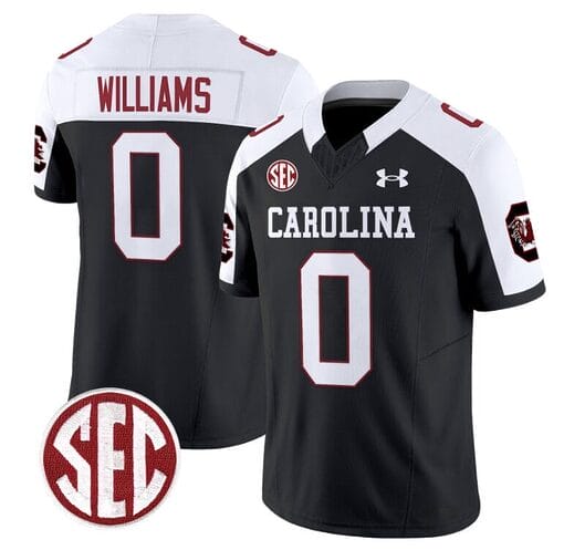 Debo Williams Jersey #0 South Carolina Gamecocks Football 1980 Throwback Vapor Limited Black Alternate