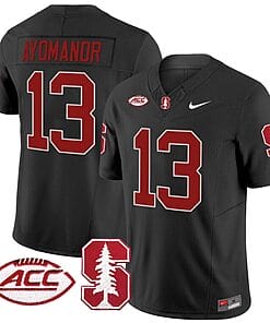 Elic Ayomanor Jersey #13 Stanford Cardinal Vapor Limited College Football Stitched Black
