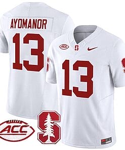 Elic Ayomanor Jersey #13 Stanford Cardinal Vapor Limited College Football Stitched White