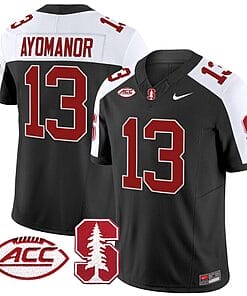 Elic Ayomanor Jersey #13 Stanford Cardinal Vapor Limited College Football Stitched Black Alternate