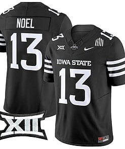 Jaylin Noel Jersey #13 Iowa State Cyclones Vapor Limited College Football Stitched Black