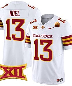 Jaylin Noel Jersey #13 Iowa State Cyclones Vapor Limited College Football Stitched White