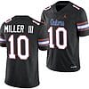 Jack Miller III Jersey 10 Florida Gators Alternate College Football 2023 24 Black