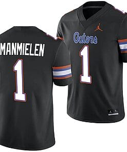 Princely Umanmielen Jersey #1 Florida Gators Alternate College Football 2023-24 Black