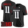 Randle El Jersey 11 Indiana Hoosiers Vapor Limited Football Black