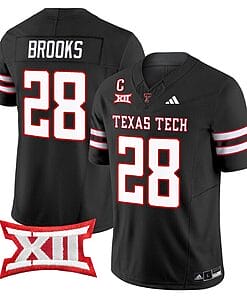 Tahj Brooks Jersey #28 Texas Tech Red Raiders Vapor Limited Football Black