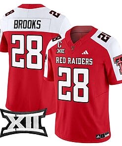 Tahj Brooks Jersey #28 Texas Tech Red Raiders Vapor Limited Football Red Alterante