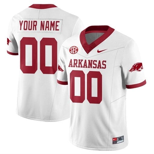Custom Arkansas Razorbacks Jersey