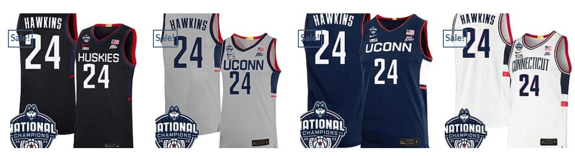 Jordan Hawkins Jersey Uconn Huskies