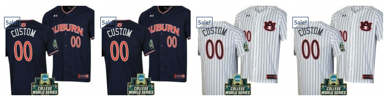 Custom Auburn Tigers Jersey