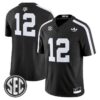 12th Man Jersey 12 Texas A M Aggies 2025 Vapor Limited V2 Stitched Black f6d18f16 4139 4c1a 8923 9933c8f45a44