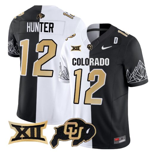 Colorado Buffaloes Vapor Limited Jersey V3 - Big 12 XII Patch - All Stitched - Image 28