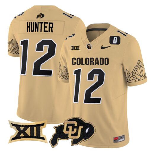 Colorado Buffaloes Vapor Limited Jersey V3 - Big 12 XII Patch - All Stitched - Image 19