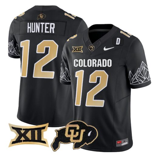 Colorado Buffaloes Vapor Limited Jersey V3 - Big 12 XII Patch - All Stitched - Image 12