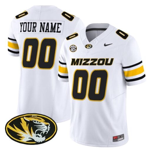 Custom Missouri Tigers Jersey Name, Number Vapor Limited Stitched All Colors - Image 5