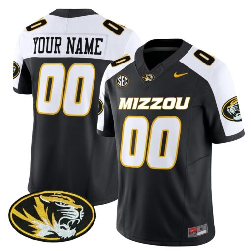 Custom Missouri Tigers Jersey Name, Number 2025 Vapor Limited All Stitched