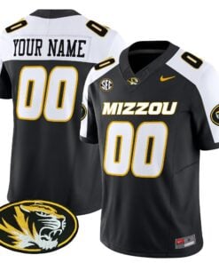 Custom Missouri Tigers Jersey Name, Number Vapor Limited Stitched All Colors