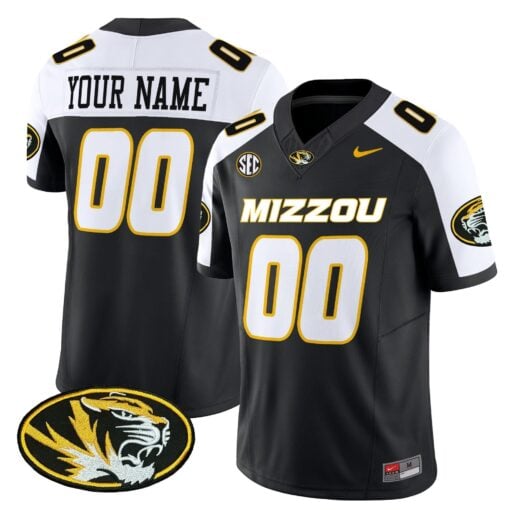 Custom Missouri Tigers Jersey Name, Number Vapor Limited Stitched All Colors
