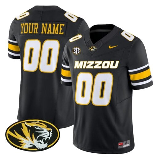 Custom Missouri Tigers Jersey Name, Number Vapor Limited Stitched All Colors - Image 3