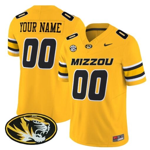 Custom Missouri Tigers Jersey Name, Number Vapor Limited Stitched All Colors - Image 4