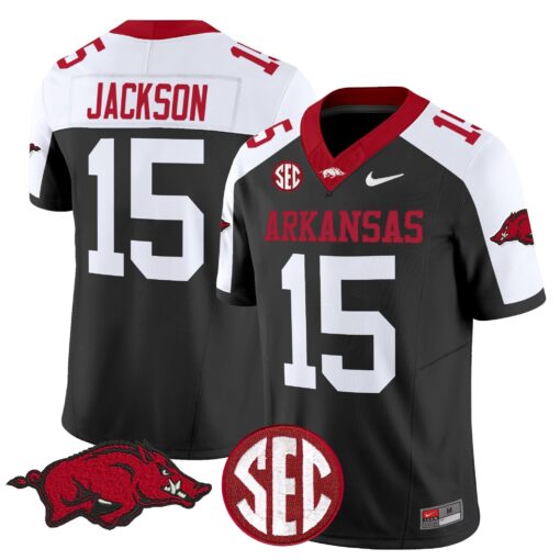 Arkansas Razorbacks Vapor Limited Jersey - All Stitched - Image 37