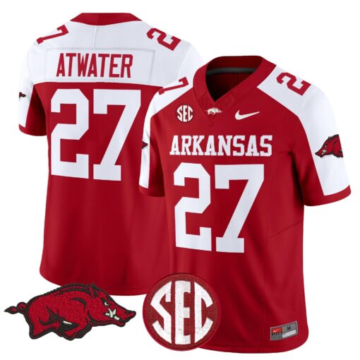 Arkansas Razorbacks Vapor Limited Jersey - All Stitched - Image 5