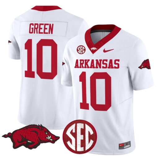 Arkansas Razorbacks Vapor Limited Jersey - All Stitched - Image 27