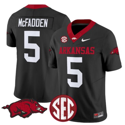 Arkansas Razorbacks Vapor Limited Jersey - All Stitched - Image 21