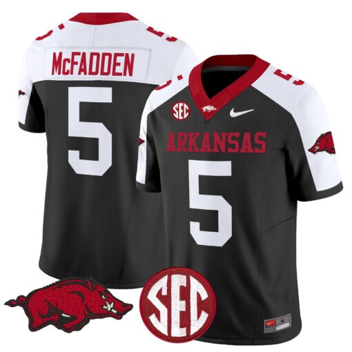 Arkansas Razorbacks Vapor Limited Jersey - All Stitched - Image 18
